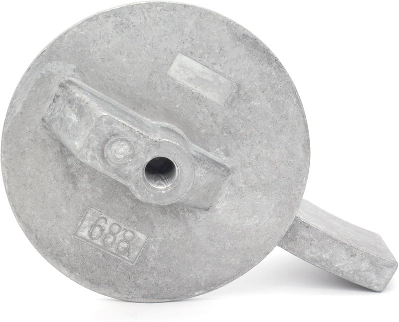 QUICKMARINE 688-45371-01 Boat Motor Trim Tab Anode with Bolt for Yamaha 50-90 HP Outboard Models replaces 67F-45371-00 6K5-45371-00 Marine Engine - Image 4
